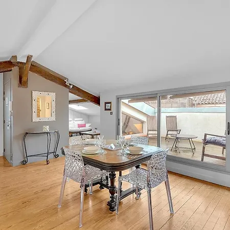 شقة La Tropezienne - Avec Terrasse تولوز